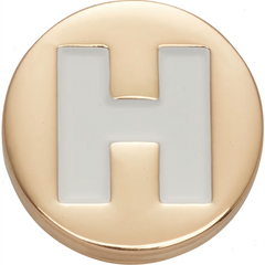Gold Letter H
