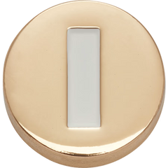 Gold Letter I