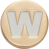 Gold Letter W