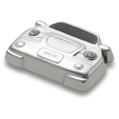 Silver Crocs Car