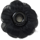 Black Chiffon Grommet