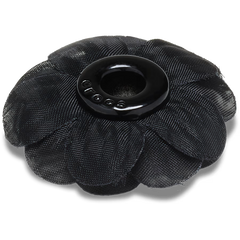 Black Chiffon Grommet