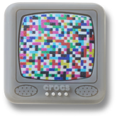 Lights Up Pixelated TV