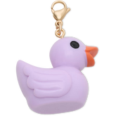 Purple Rubber Duck Charm