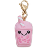 Cute Pink Boba Charm