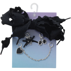 Laces and Dainty Bow Charm Kit