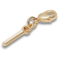 Gold Letter I Charm