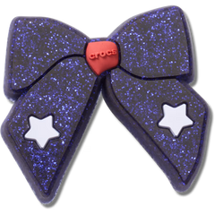 Glittery Blue Bow