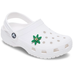 Retro Green Spinner Flower