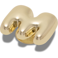 Gold Bubble Letter M