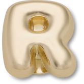 Gold Bubble Letter R