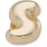 Gold Bubble Letter S