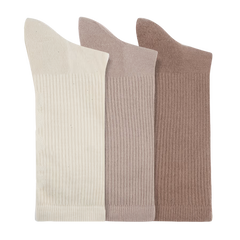 Crocs Socks Crew Texture Logo 3-Pack