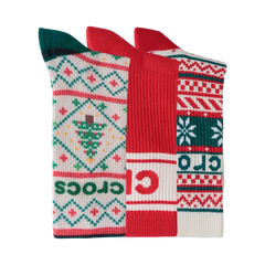 CrocsSocks Sweater Print 3-Pack