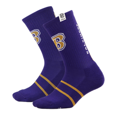 NFL Baltimore Ravens Crocs Socks