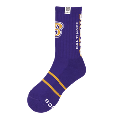 NFL Baltimore Ravens Crocs Socks