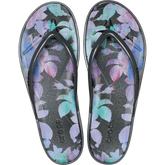 Miami Round Toe Dark Floral Flip