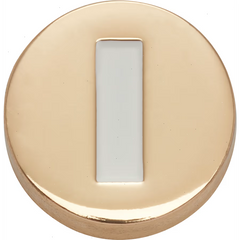 Gold Letter I