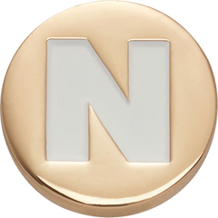 Gold Letter N