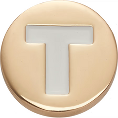 Gold Letter T