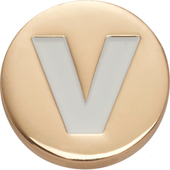Gold Letter V