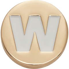Gold Letter W