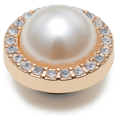 Pearl with Diamonds