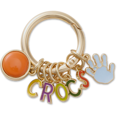 Crafted Crocs Ring Keychain