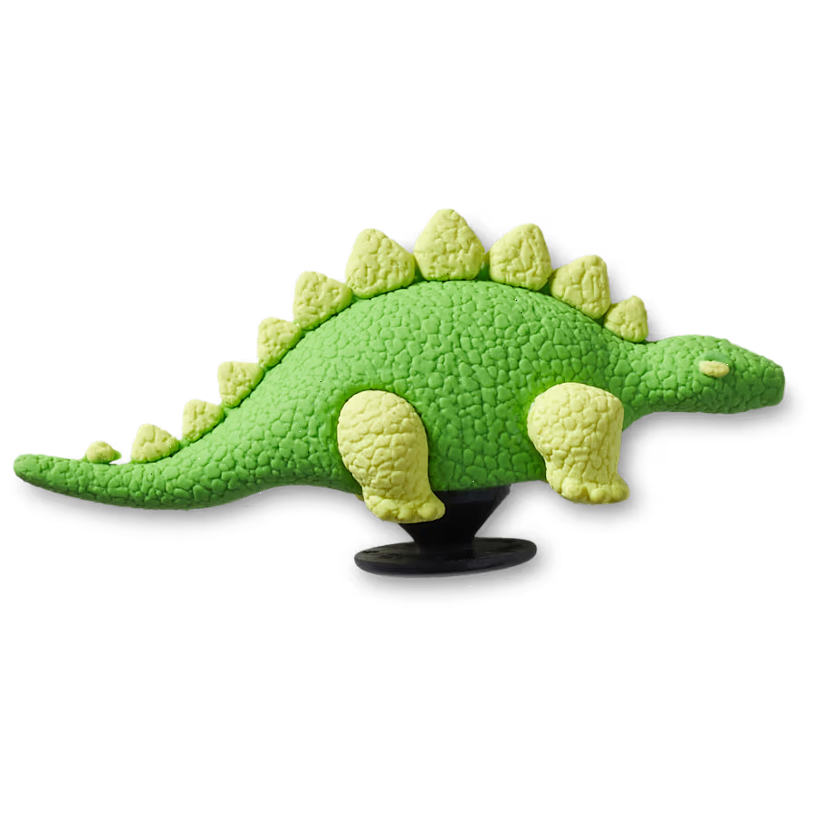 3D Green Dino with Scales
