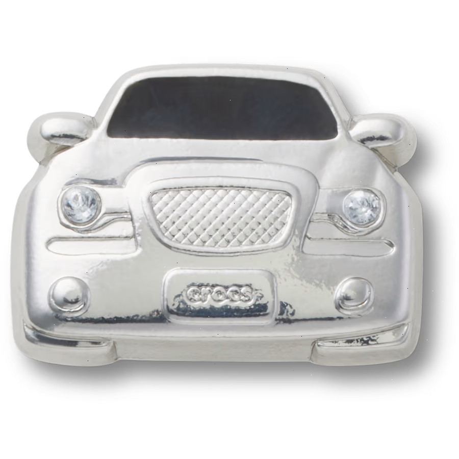 Silver Crocs Car