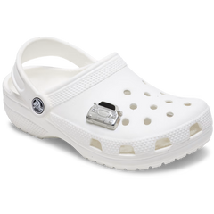 Silver Crocs Car