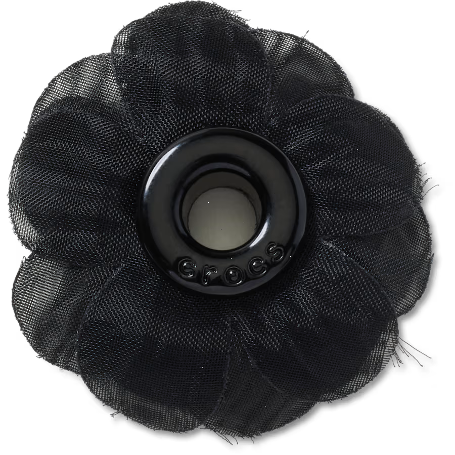 Black Chiffon Grommet