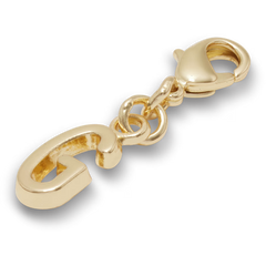Gold Letter G Charm