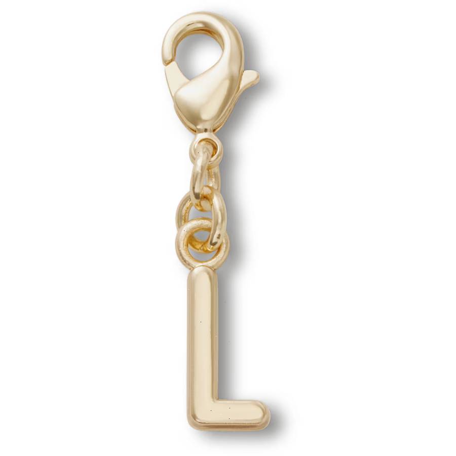 Gold Letter L Charm