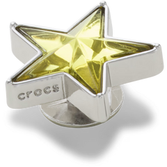 Silver and Green SMT Gem Star