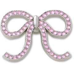 Pink Glittery Bow