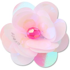 Sequin Pink Flower
