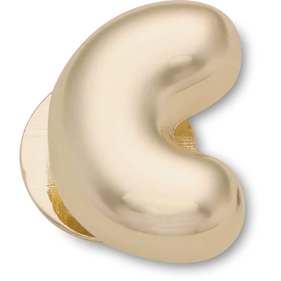 Gold Bubble Letter C