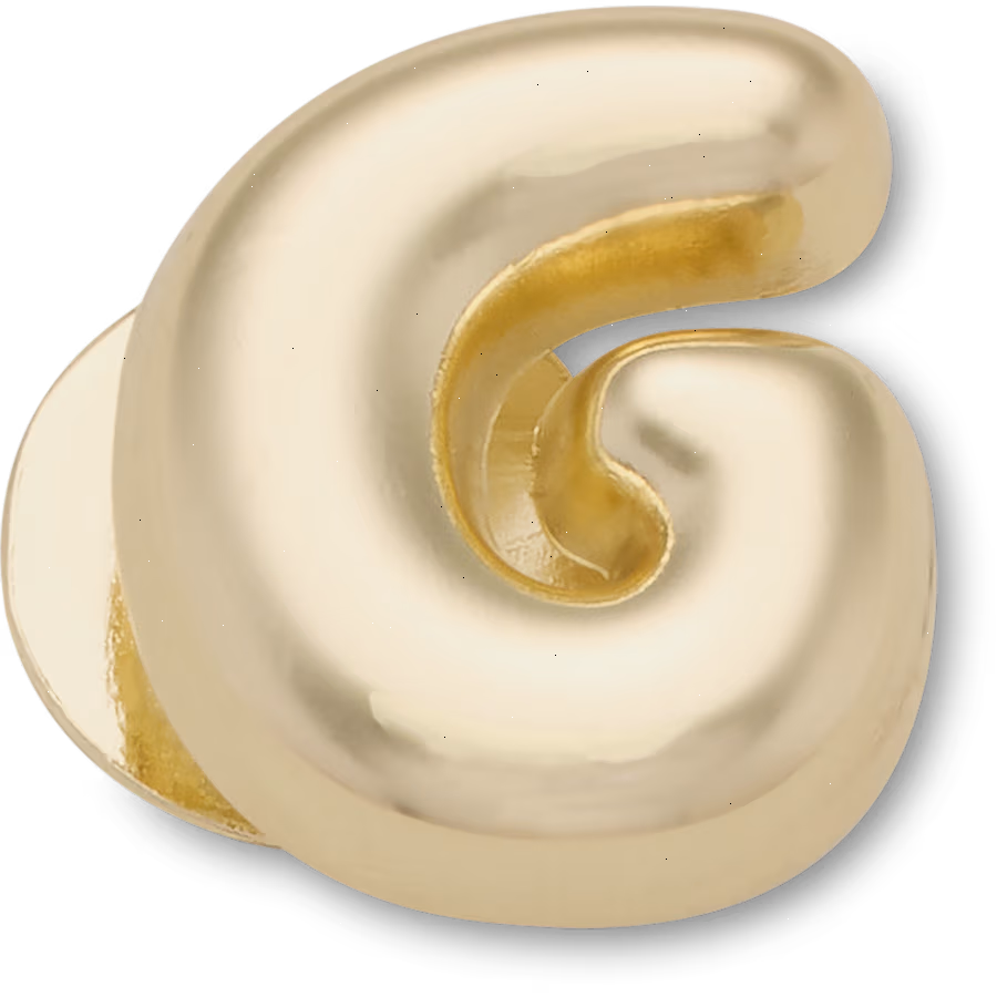 Gold Bubble Letter G