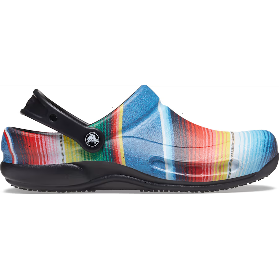 Bistro Graphic Slip Resistant Work Clog