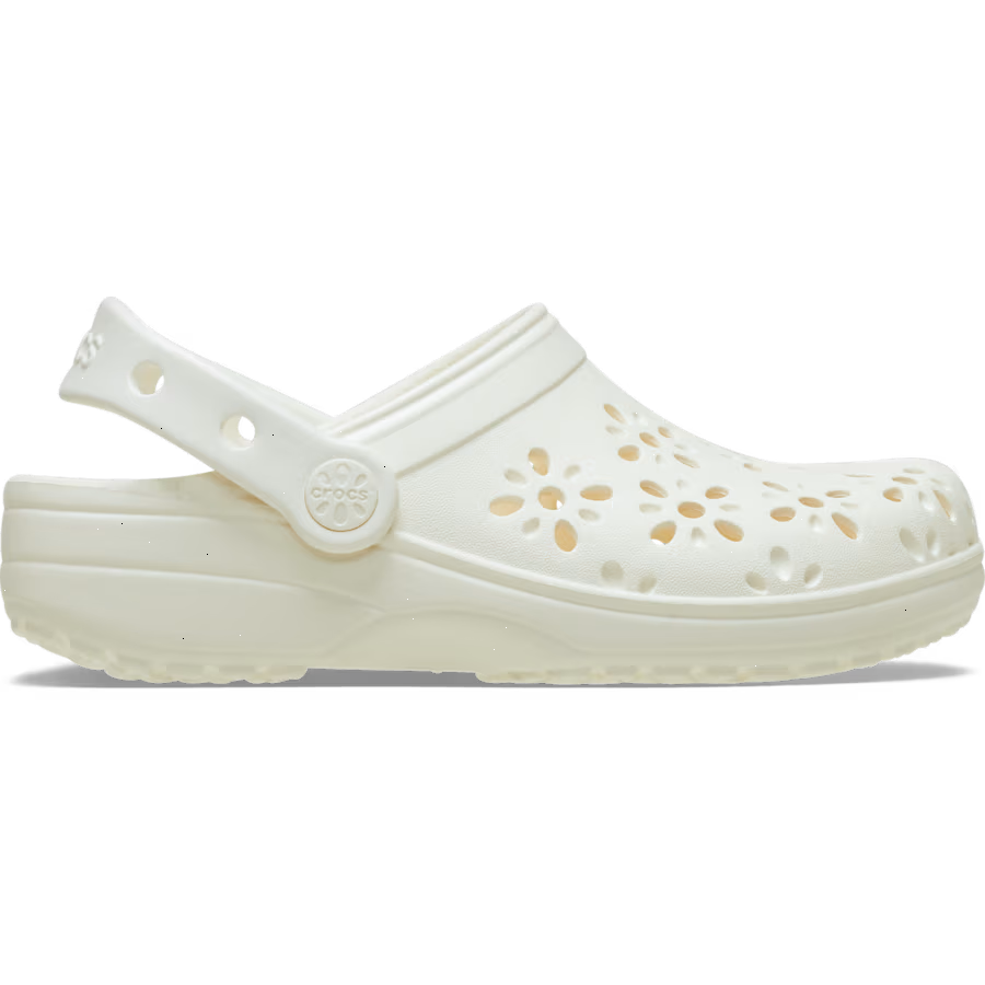 Kids' Classic Floral Cut-Out Clog