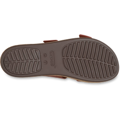 Brooklyn Buckle Low Wedge Cork Sandal