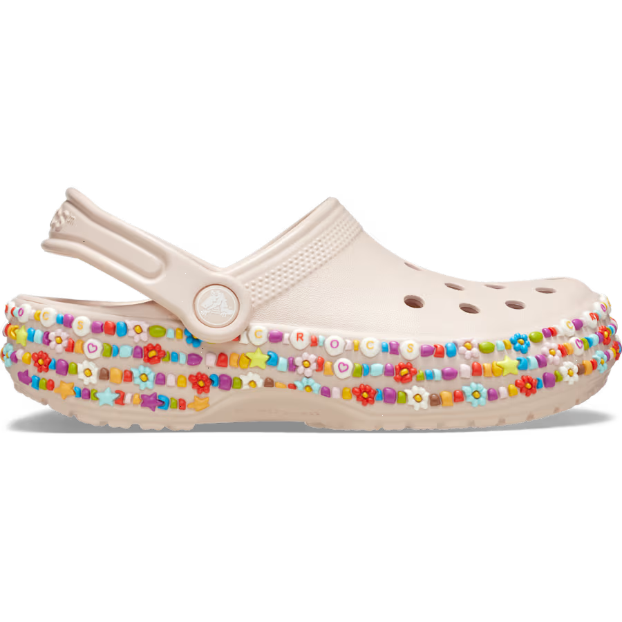 Kid's Classic Beaded Band Clog