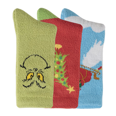 Kids' Crocs Socks The Grinch 3 Pack