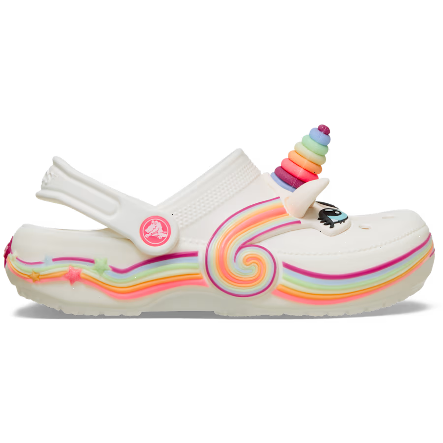 Kids’ Classic IAM Unicorn Lights Clog