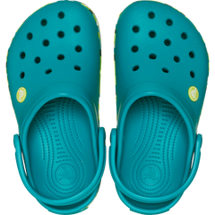 Kids' Crocband Glow Confetti Band Clog