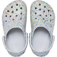 Toddler Classic Glow Paint Splatter Clog