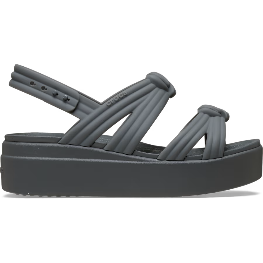 Brooklyn Low Wedge Knot Sandal