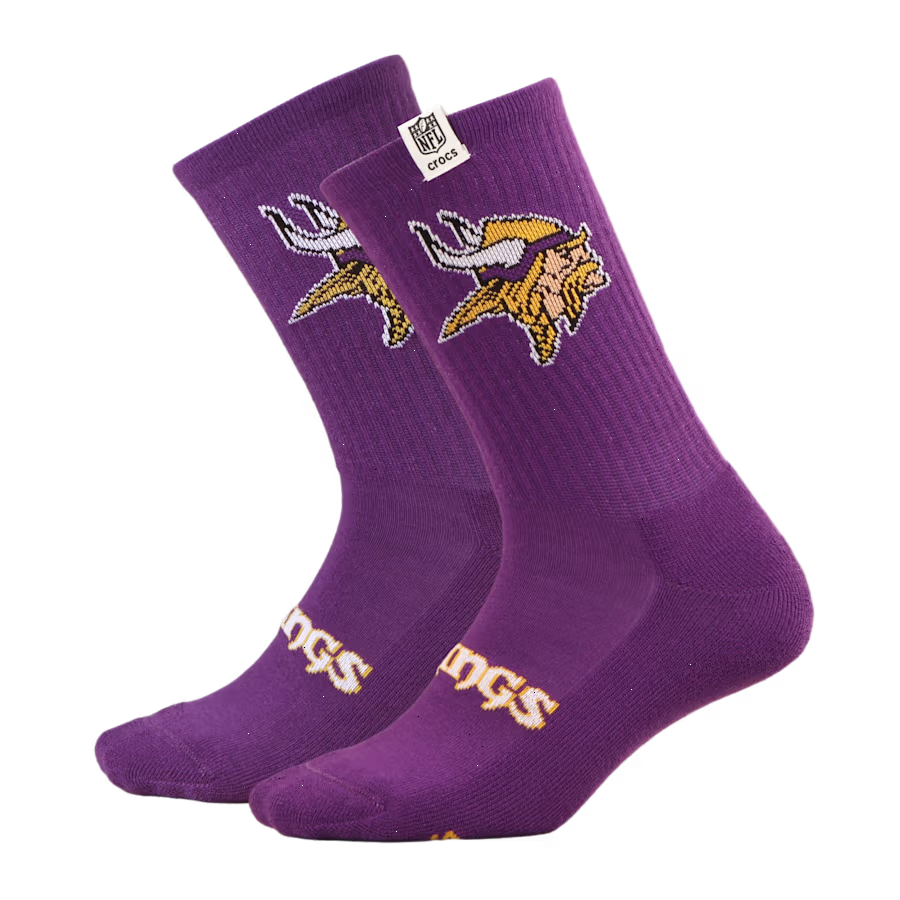 NFL Minnesota Vikings Crocs Socks
