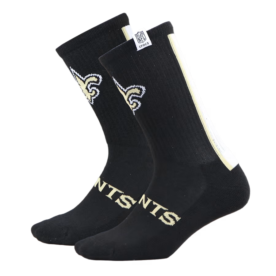 NFL New Orleans Saints Crocs Socks
